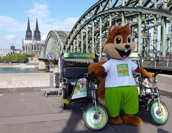Rent a rickshaw in Cologne | Ricolonia