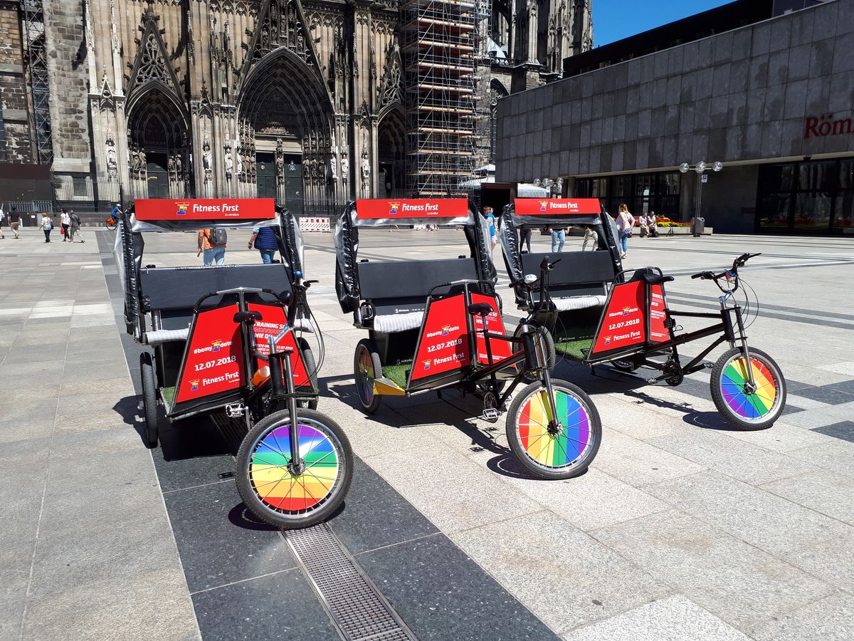 Rikolonia - Rikolonia - rickshaw for events in Cologne