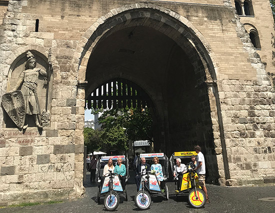Rickshaw ride through Cologne | Ricolonia